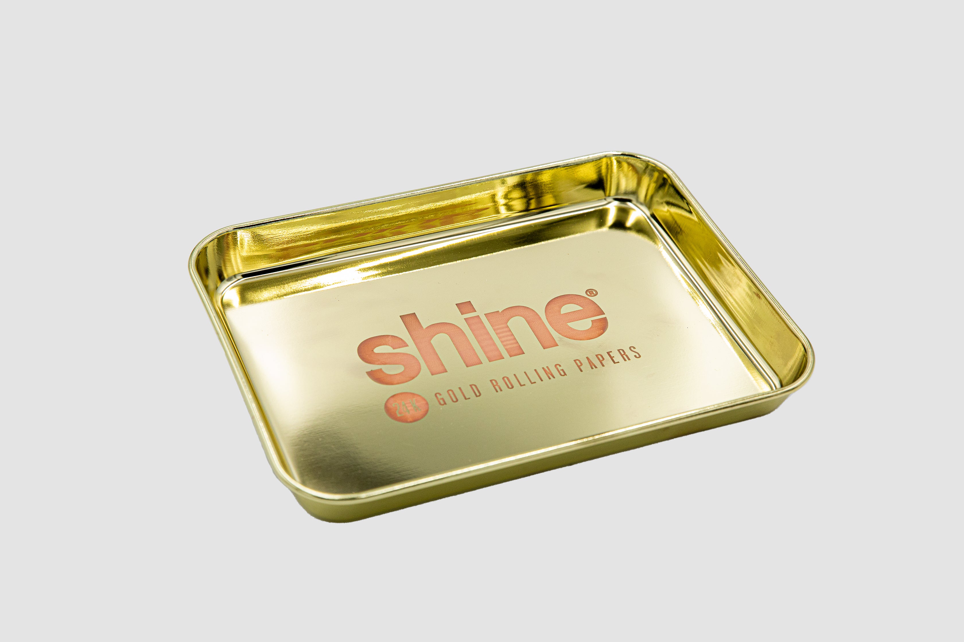 shine® gold rolling tray – Shine Papers