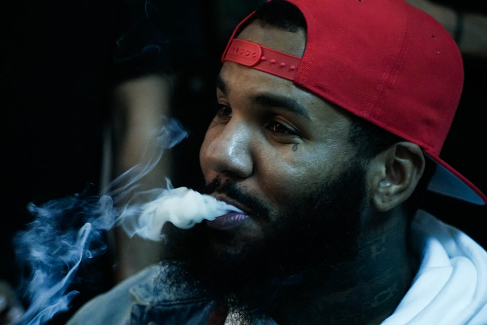 White Rapper Smoking The Game Rapper Smoking